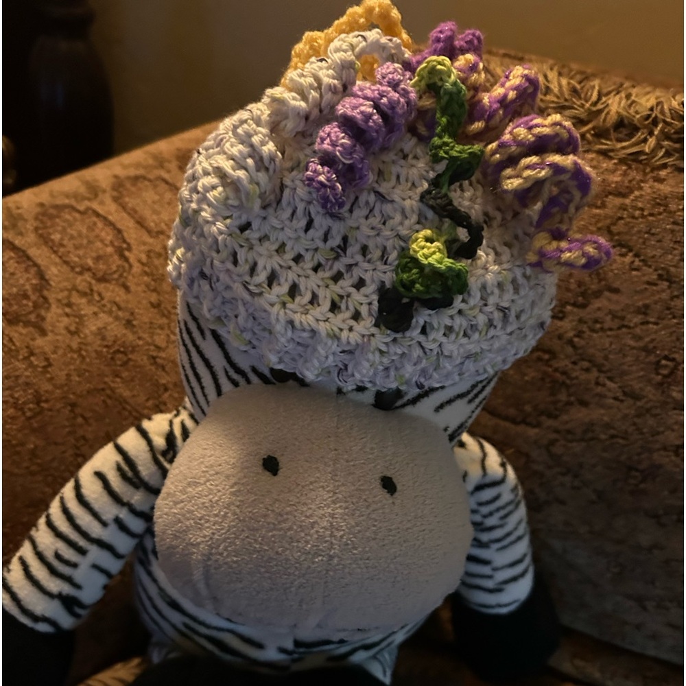 Crochet kid hat